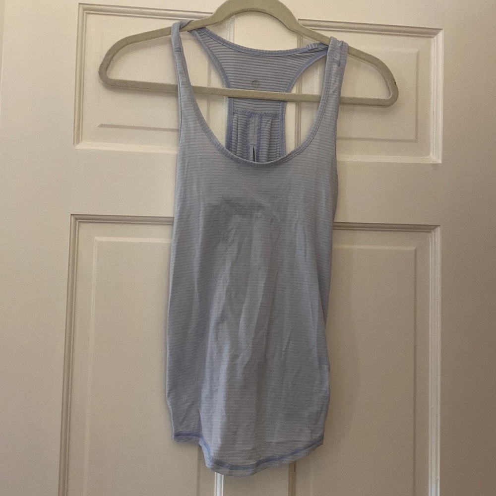 Lululemon light blue tank- size 4